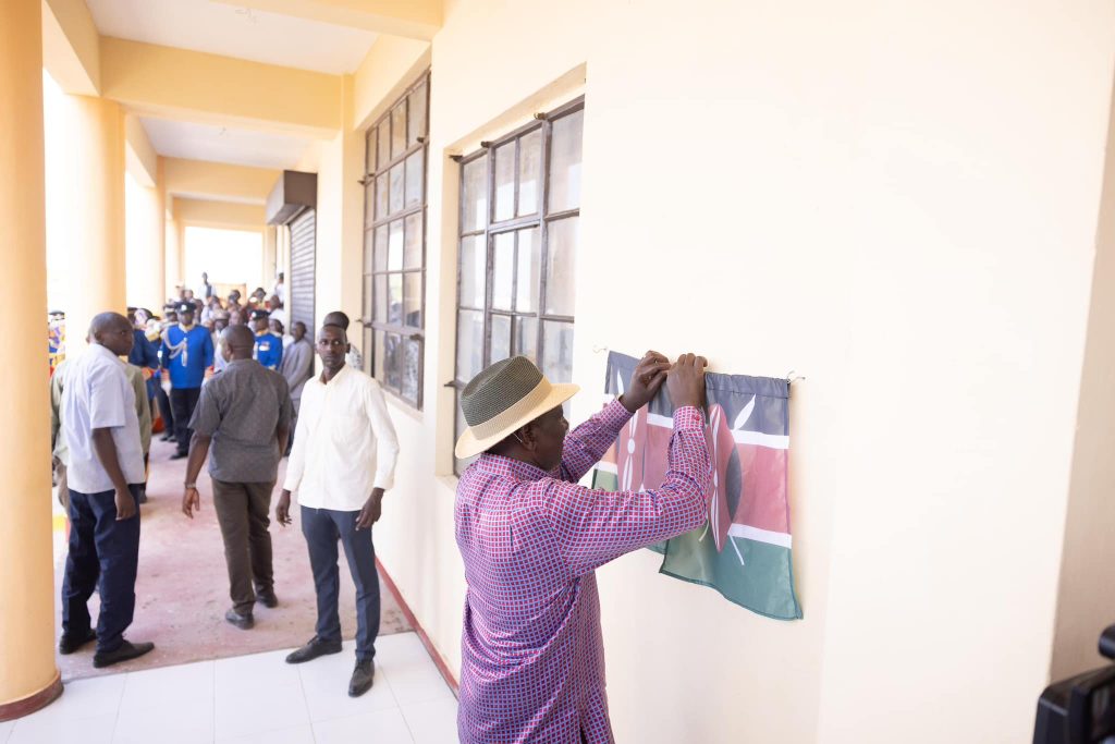 Ruto in Likoni Opening a Vocational Centre