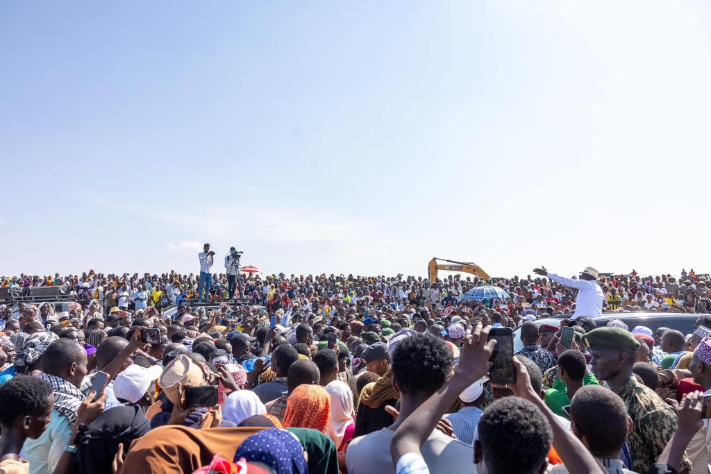 Ruto in Bura, Tana River County