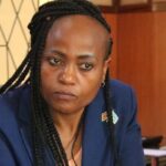 CEC, Gender, Sports and Social Services Dr. Ruth Dama Masha before the County Assembly Oversight Committee on Wensday 2, April 2025